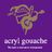 acryl gouacheの写真